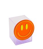 Plexiglass Pencil Cup, Orange Smile