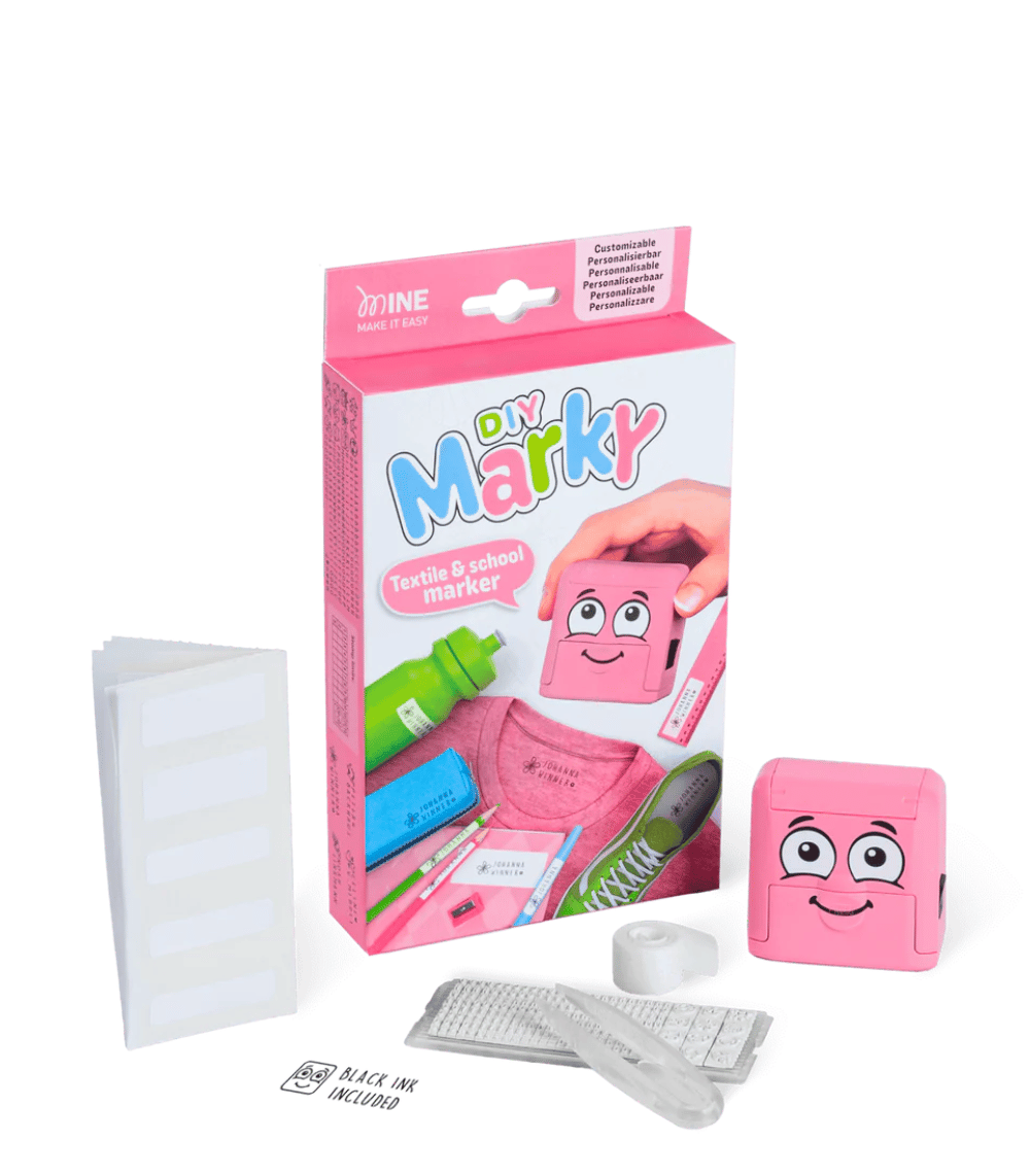 5 DIY Marky: Textile & School Marker EN, Pink - Image 1