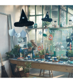Honeycomb Witch Hat Decorations (x3) - Image 2
