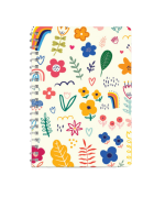 Bloom 17x25 Spiral Notebook
