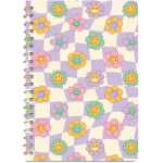 Daisy Smiles A4 Spiral Notebook