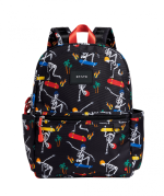 Kane Double Pocket Backpack, Skeleton Skate