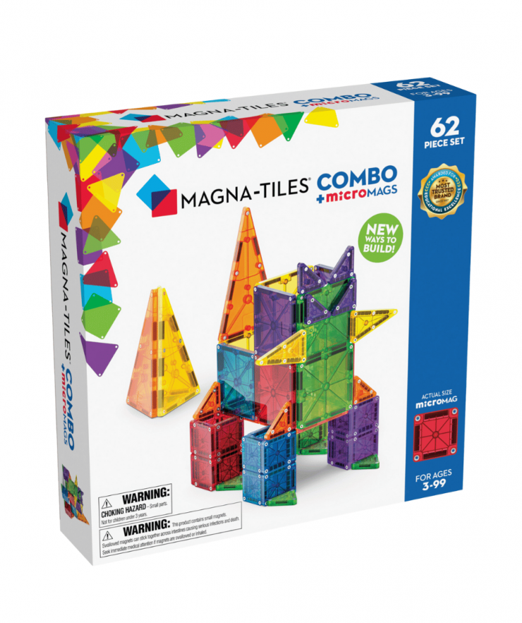Magna-Tiles Combo 62 Piece Set Magna-Tiles Combo 62 Piece Set - Image 1