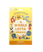 Stickiville: A Whole Lotta Stickers! Sticker Book - Alphabet