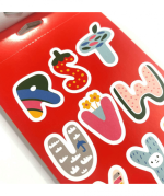 Stickiville: A Whole Lotta Stickers! Sticker Book - Alphabet - Image 2