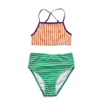 Bikini Stripes/Leather Ball/Golf Green