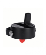 Wide Mouth with Flex Straw Cap 709ML Bottle, Black - Image 3