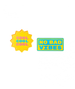 Kiddoz Cool/No Bad Vibes Pins