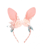 Meri Meri Embellished Gingham Bunny Headband