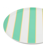 Meri Meri Mixed Stripe Recycled Plastic Small Plates - Image 2