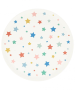 Meri Meri Star Pattern Recycled Plastic Large Plates
