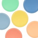 Meri Meri Mixed Set Recycled Plastic Small Plates