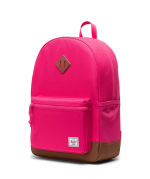 Heritage Youth Backpack Fuschia Purple/Saddle Brown - Image 2