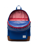 Heritage Youth Backpack Black Surf The Web/Saddle Brown - Image 3