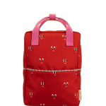Special Edition Backpack Medium, Eyes/Basketball Red