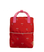 Special Edition Backpack Medium, Eyes/Basketball Red