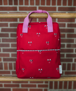 Special Edition Backpack Medium, Eyes/Basketball Red - Image 3