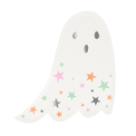 Ghost With Stars Plates (x8)