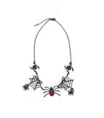 Great Pretenders Tangled Web Necklace