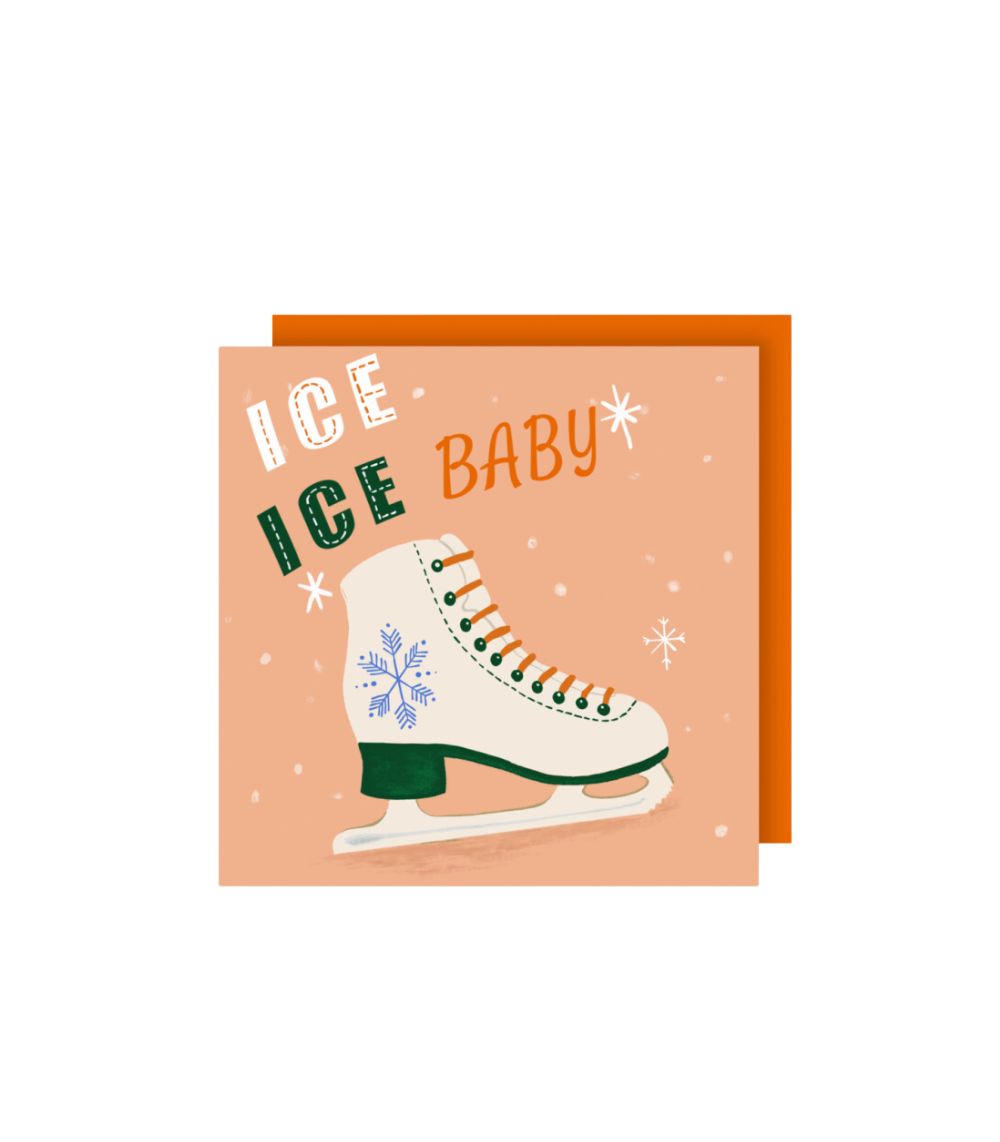 11 Ice Ice Baby Greeting Card - Image 1