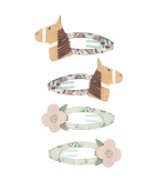 Horse & Flower Clip Set