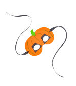 Kiddoz Halloween Pumpkin Masque