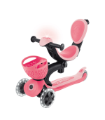 Globber Scooter Go.Up Baby Lights 360 Coral Pink - Image 5
