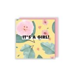 It's A Girl Greeting Card
