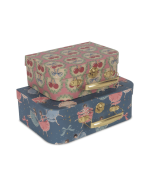 2 Pack Suitcase, Snow Bow Ballerina