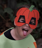 Kiddoz Halloween Pumpkin Masque - Image 2