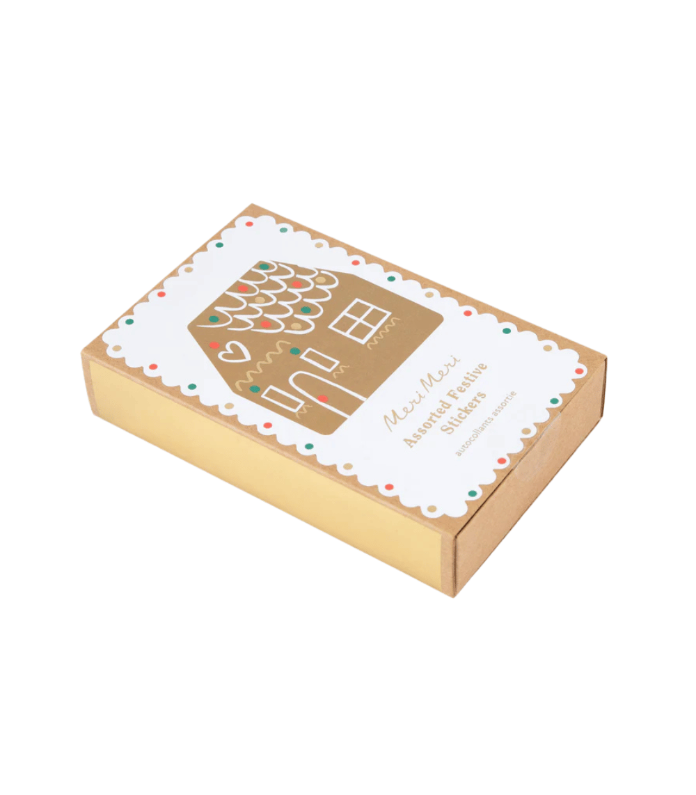 20 Meri Meri Gingerbread Stickers (x50 sheets) - Image 1