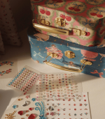 2 Pack Suitcase, Snow Bow Ballerina - Image 3