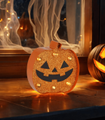Mini Decorative Light, Pumpkin - Image 2