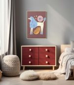 Poodle Love, 70x100cm - Image 3