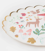 Meri Meri Winter Woodland Side Plates (x8) - Image 3