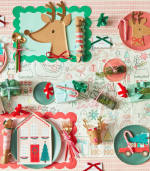 Meri Meri Driving Reindeer Napkins (x16) - Image 2