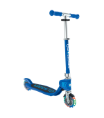 Globber Junior Foldable Flow Lights Navy Blue