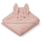 Albert Hooded Towel, Rabbit Rose