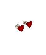 Anastasia Kessaris for The Wonder Room Prism Heart Emoji Earrings