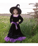 Vera The Velvet Witch Dress With Hat - Image 2
