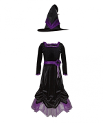 Vera The Velvet Witch Dress With Hat