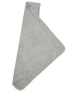 Albert Hooded Towel, Hippo Dove Blue - Image 2