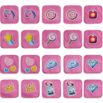 Memory Board Game - Unicorns