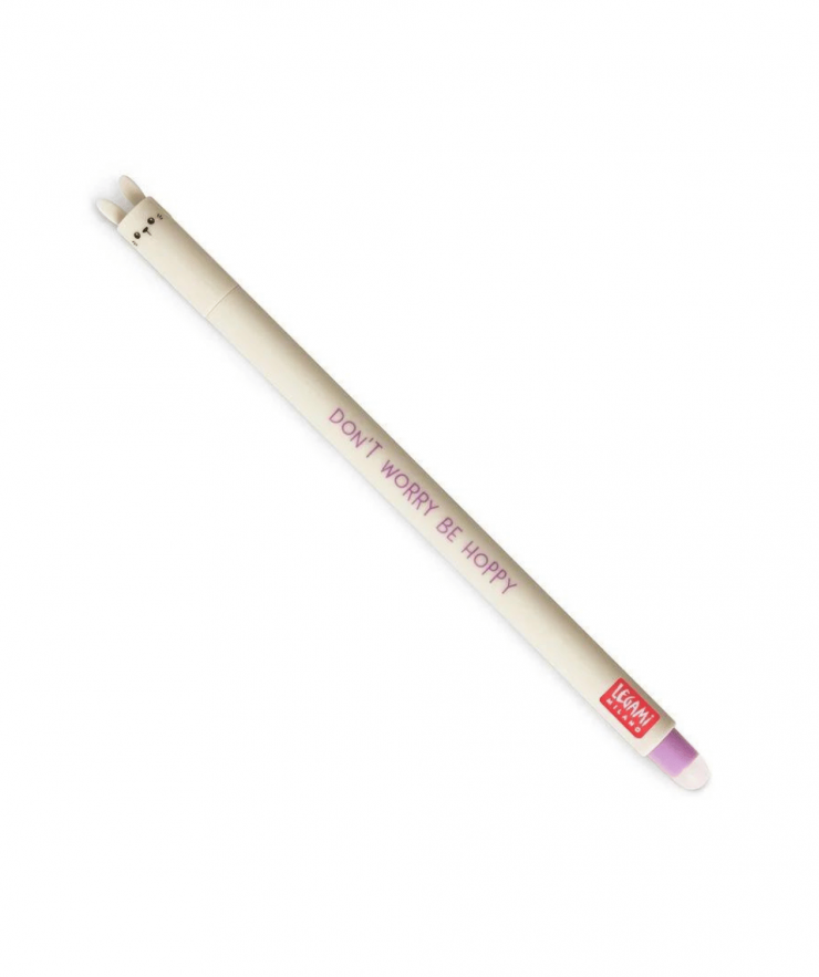 -big-31-01-2024-12-26-65ba2057c3029 Erasable Gel Pen "Don't Worry Be Hoppy" Bunny - Image 1