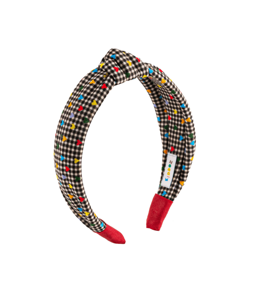 2 Kiddoz Square Hearts Headband - Image 1