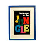 Welcome To The Jungle - Framed Art Print, 39x30cm