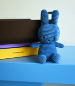 Miffy ECO Corduroy Kobalt Blue, 23cm - Image 2