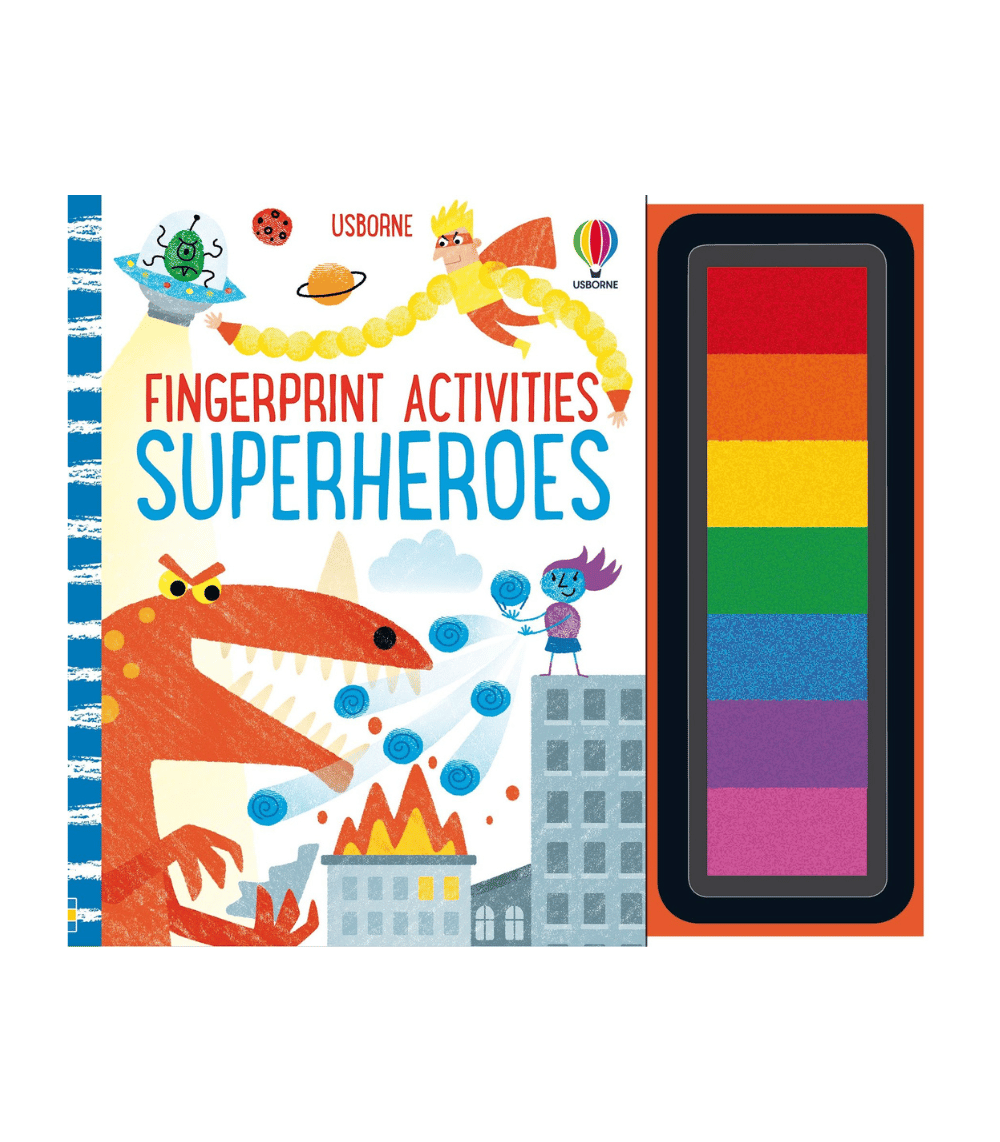 5 Fingerprint Activities Superheroes - Image 1