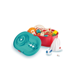 Hape Quadrilla Stack Track Bucket Set - Image 3
