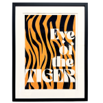 Eye Of The Tiger - Framed Art Print, 50x39cm